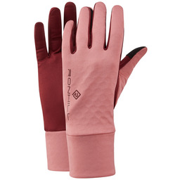 RONHILL Rękawiczki biegowe PRISM GLOVE różowe