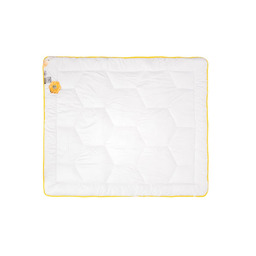 Kołdra antyalergiczna 200x220 Bee Soft Satyna bawełniana całoroczna