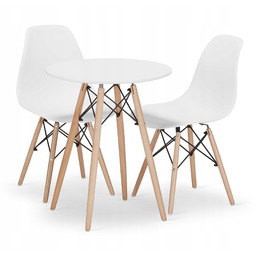 Stół z Krzesłami Nowoczesny Styl Do Kuchni Jadalni