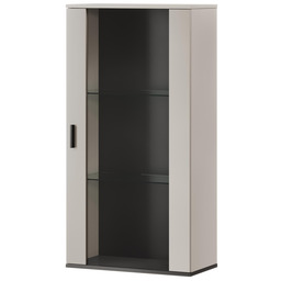 Witryna wisząca przeszklona kaszmir mat 60 x 112