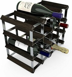 RTA Drewniany stojak na wino, do szafek