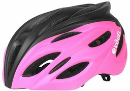 VÖGEL Kask rowerowy VKA-933PK Różowo-czarny (rozmiar M/L) 50%