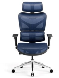 Diablo Chairs Fotel gamingowy DIABLO V-COMMANDER fotel czarno-niebieski