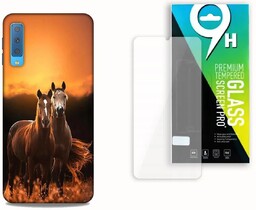 Etui Case Do SAMSUNG GALAXY A7 2018 +Szkło