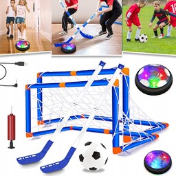 ZESTAW PIŁKARSKI I HOKEJ Z PIŁKĄ LEWITUJĄCĄ