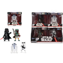 JADA Star Wars Metal fig 6,5 cm, 4r.