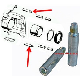 Zestaw prowadnic zacisku hamulcowego Ford Escape -2010