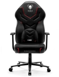 Diablo Chairs Fotel gamingowy DIABLO X-GAMER fotel czarno-czarny