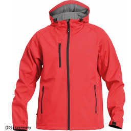BEGNA SOFTSHELL - KURTKA Z MEMBRANĄ, - czerwony