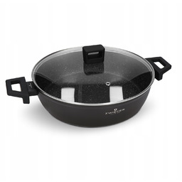 Garnek płaski z pokrywką 28 cm Forte Zwieger