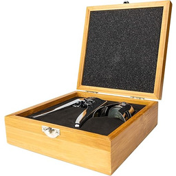 Grunwerg Klasyczny design zestaw szampana ze stali nierdzewnej