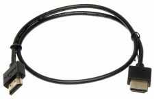 Kabel HDMI-0.5/SLIM wtyki proste 0.5m v1.4
