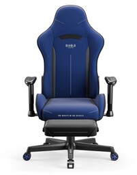 Diablo Chairs Fotel gamingowy DIABLO X-ST4RTER fotel granatowy