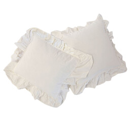 Darymex Komplet 2 szt. poszewek bawełnianych 40x40 Biała