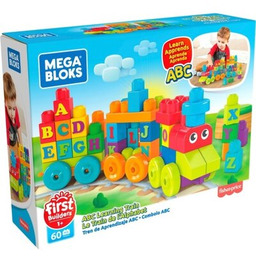 MEGA Klocki plastikowe Bloks Fisher Price Muzyczny pociąg