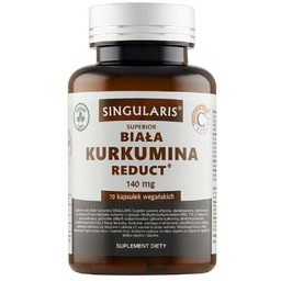 SINGULARIS Superior Biała kurkumina Reduct, 70kaps. -> Odbiór