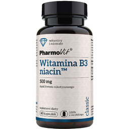 PharmoVit Classic Witamina B3 niacin 500 mg, 60