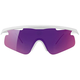 ALBA OPTICS Okulary przeciwsłoneczne MANTRA wht/ml vzum plasma