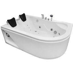 Wanna z hydromasażem asymetryczna 170x115 cm lewa MO-0205
