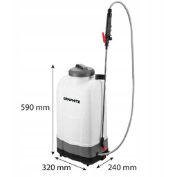 Opryskiwacz akumulatorowy Energy 18V, Li-lon, zbiornik 15L, bez