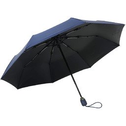 Parasol damski składany automatyczny niebieski