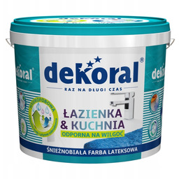 Dekoral Maleinak 5l Farba Biała
