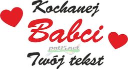 Ręcznik na dzień Babci z haftem Kochanej Babci
