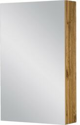 Szafka łazienkowa z lustrem dąb naturalny 50x80 cm