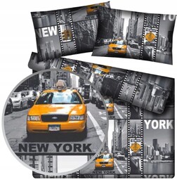 Pościel 100% Bawełna Komplet 160x200 New York