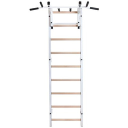 BENCHK Drabinka gimnastyczna 711W + Drążek