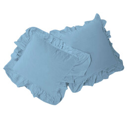 Darymex Komplet 2 szt. poszewek bawełnianych 40x40 Niebieska