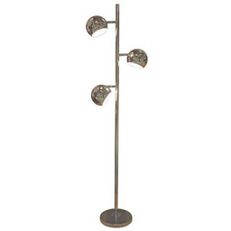 AZzardo Lampa podłogowa Trinton AZ0024 chromowana oprawa