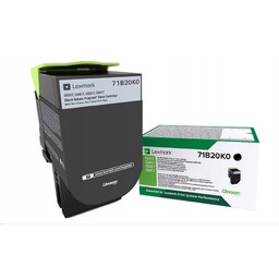 Toner Lexmark 71B 71B20KO Black Lexmark 71B20K0.