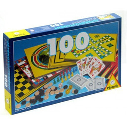 Piatnik Zestaw 100 Gier, uniwersalny Zestaw