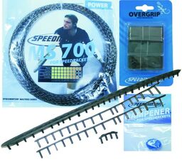 Speedminton racket upgrade set