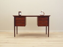 Pakamera Biurko tekowe, duński design, lata 70, produkcja: