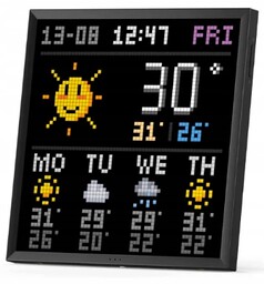 Divoom Pixoo 64 Ramka Bluetooth Pixel Art Wi-Fi