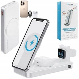 Ładowarka biurkowa, Powerbank 10000mAh z Magsafe do Apple