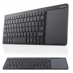 klawiatura bezprzewodowa touchpad Modecom MC-TPK1 nożycowa jak