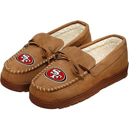 San Francisco 49ers NFL męskie logo zespołu mokasyny