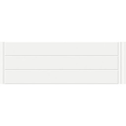 Płytka ścienna LUVIE white panel structure satin 39,8x119,8