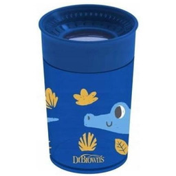 Dr Brown''s Kubek niekapek 360 (niebieski, 9m+), 300ml
