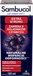 Sambucol Extra Strong, płyn dla dorosłych, 120 ml