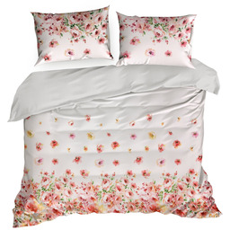 Pościel 220 x 200 3cz Satyna Bawełniana Spring