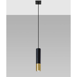 Sollux Loftowa LAMPA wisząca SL.0952 modernistyczny ZWIS tuba