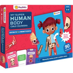 PLAYSHIFU Puzzle magnetyczne My super human body 011-BLM0012