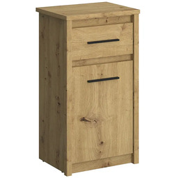 Edinos Wąska Klasyczna Komoda Dąb Artisan T0-W66