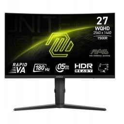 Monitor MSI 27'' MAG 275CQPF 2xHDMI DP