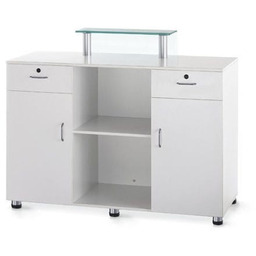 BS Biurko do recepcji BD-3307 białe
