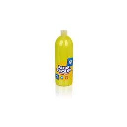 Farba szkolna plakatowa Astra 1000 ml - Cytrynowa